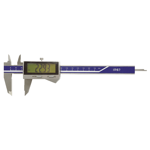 Digital caliper, inductive measuring system, IP 67, 6063