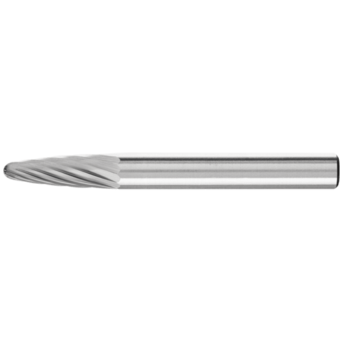 PFERD Tungsten carbide burr, tree shape with radius end RBF