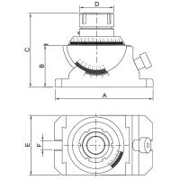 Preview: Universal angle collet chuck for ER collets Preview: Universal angle collet chuck for ER collets