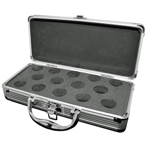 Aluminium case for collets