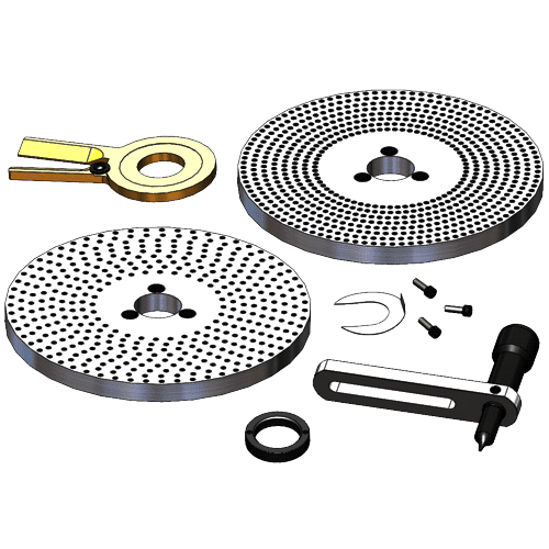 ZENTRA Dividing plates for rotary tables