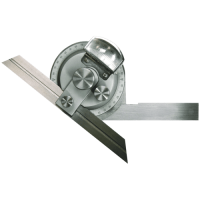 Winkelmesser mit Lupe und Feineinstellung Winkelmesser mit Lupe und Feineinstellung