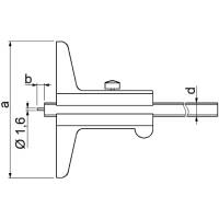 Vorschau: Tiefenmessschieber mit 1,6 mm Spitze, DIN 862, Typ C062 Vorschau: Tiefenmessschieber mit 1,6 mm Spitze, DIN 862, Typ C062