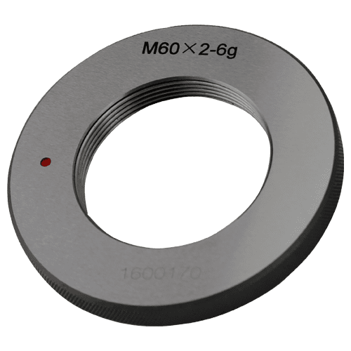 Thread ring gauge DIN 13, ISO 6H, fine thread &quot;NO GO&quot; M60 - M120