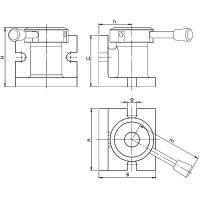 Vorschau: Spannzangenhalter für 5C Spannzangen, Typ 264 Vorschau: Spannzangenhalter für 5C Spannzangen, Typ 264