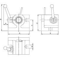 Vorschau: Spannzangenhalter für 5C Spannzangen, Typ 266 Vorschau: Spannzangenhalter für 5C Spannzangen, Typ 266