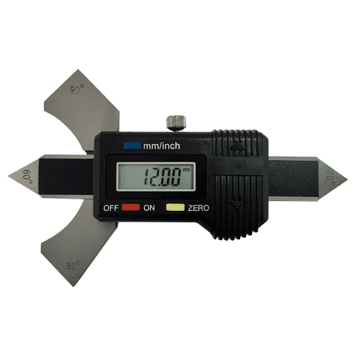 Digital weld seam caliper gauge, measuring range 20 mm