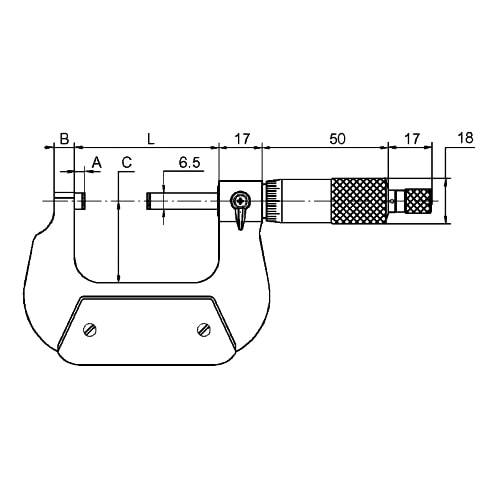 Bügelmessschraube analog Typ M200