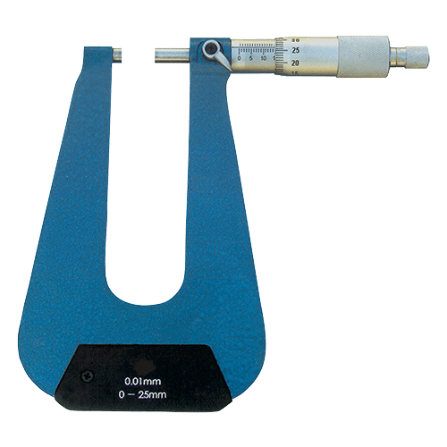 Deep throat micrometer with 100 mm throat depth, type 674/1