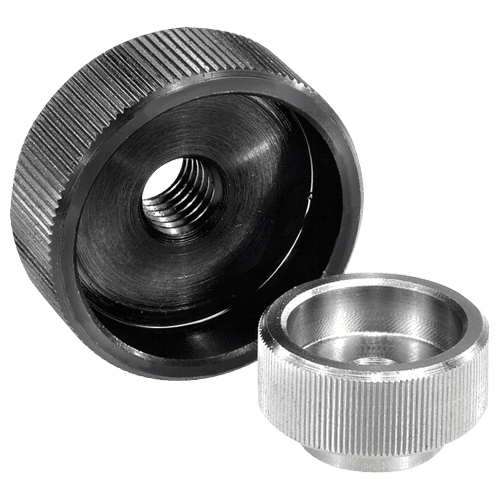 Knurled nut DIN 6303, form A