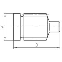 Preview: TOS Pinion for lathe chucks, type 243862.0 Preview: TOS Pinion for lathe chucks, type 243862.0