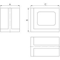 Vorschau: Aufspannwinkel Guss ohne Spannschlitze Vorschau: Aufspannwinkel Guss ohne Spannschlitze