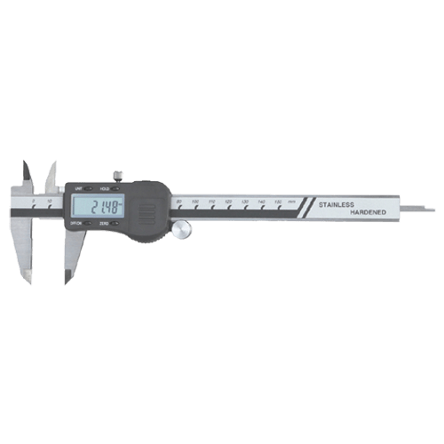 Precision pocket caliper digital, with glass rail, type 6001