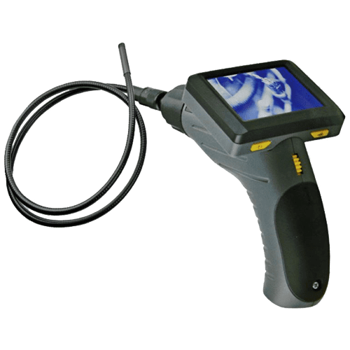 Video inspection endoscope with 3.5&quot; LCD colour display