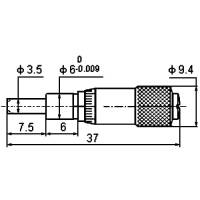 Vorschau: Einbaumessschrauben analog M80, 0-6,5 mm Vorschau: Einbaumessschrauben analog M80, 0-6,5 mm