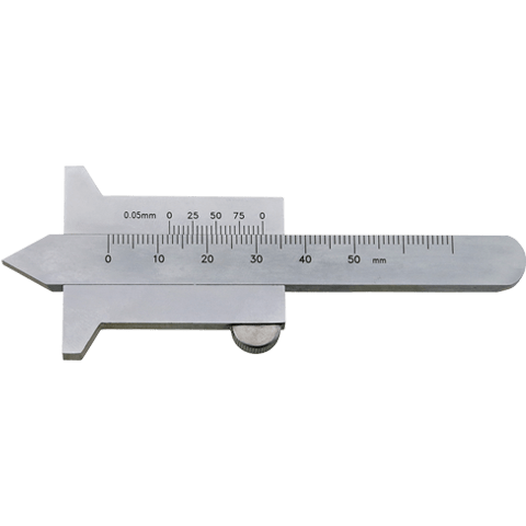 Depth vernier caliper, parallax-free, type C061