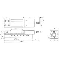 Vorschau: VERTEX Hydraulikschraubstock Serie VNC Vorschau: VERTEX Hydraulikschraubstock Serie VNC