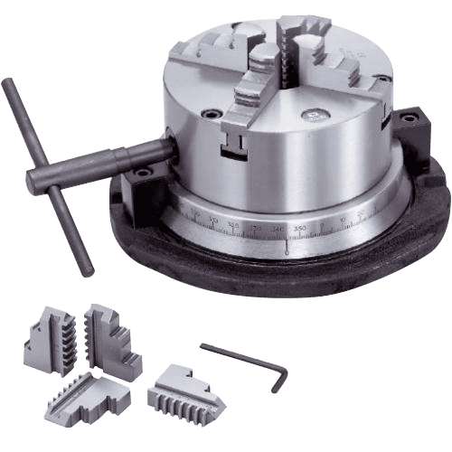 4-jaw chuck VSR on rotary plate