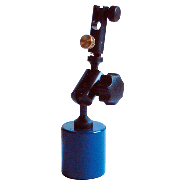 Universal small dial support with permanent magnet base, 555