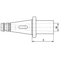 Preview: Reducing adaptor DIN 2080 for MT tools with tang Preview: Reducing adaptor DIN 2080 for MT tools with tang