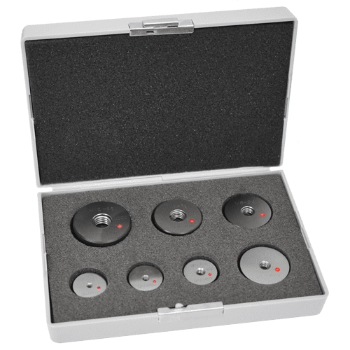 Thread ring gauges set with ISO metric thread