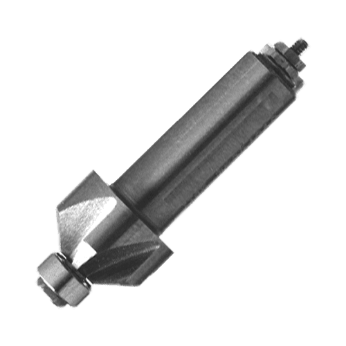 Carbide deburring miller with ball bearing Ø5, for contours