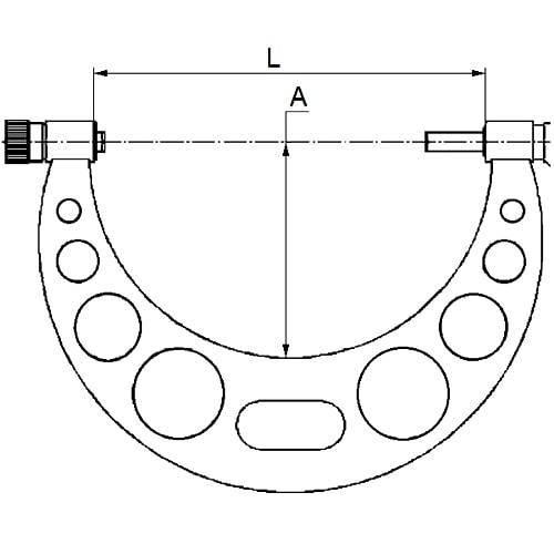 Bügelmessschraube analog Typ 653