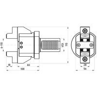 Vorschau: Stangengreifer CNC, VDI Werkzeughalter DIN 69880 Vorschau: Stangengreifer CNC, VDI Werkzeughalter DIN 69880