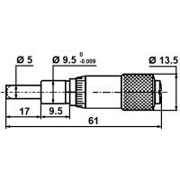Vorschau: Einbaumessschrauben analog M82, 0-15 mm Vorschau: Einbaumessschrauben analog M82, 0-15 mm