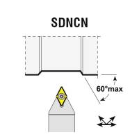 Preview: Insert holder SDNCN, turning tool holder Preview: Insert holder SDNCN, turning tool holder