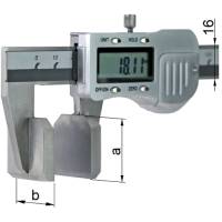 Vorschau: Digitaler Messschieber für Drahtseil, große Messflächen, 622 Vorschau: Digitaler Messschieber für Drahtseil, große Messflächen, 622
