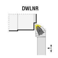 Vorschau: Wendeplattenhalter DWLNR/L, Drehhalter Vorschau: Wendeplattenhalter DWLNR/L, Drehhalter