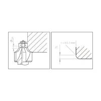 Vorschau: Entgratfräser mit Kugellager, Radiusfräser aus Hartmetall Vorschau: Entgratfräser mit Kugellager, Radiusfräser aus Hartmetall