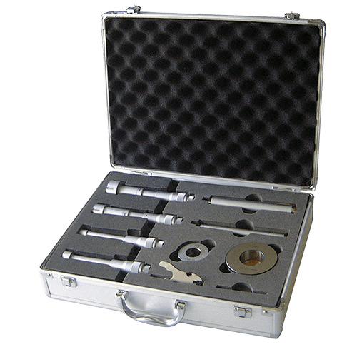 Three point internal micrometer set, type S668