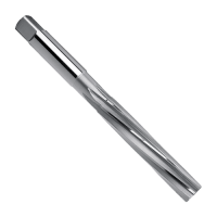 Handreibahle H7, DIN 206, Form B, HSS Handreibahle H7, DIN 206, Form B, HSS