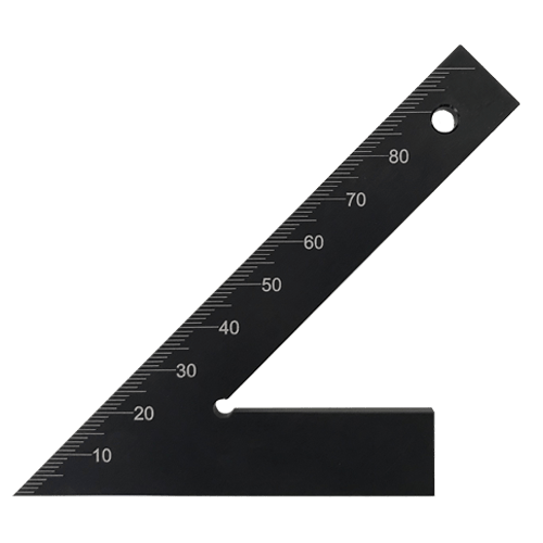 Spitzwinkel 45° ohne Anschlag, DIN 875/1, Aluminium HRC 63