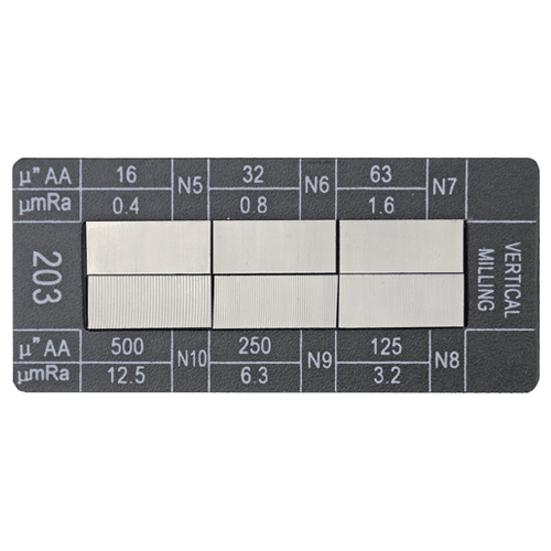 Surface checking plates for comparative tests