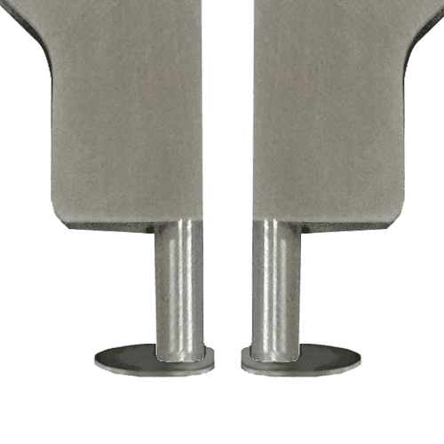 Measuring inserts pair for measuring adapter 63 with receptacle Ø 5 mm, type 61