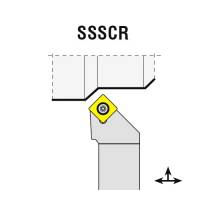 Vorschau: Drehhalter SSSCR/L, Wendeplattenhalter Vorschau: Drehhalter SSSCR/L, Wendeplattenhalter