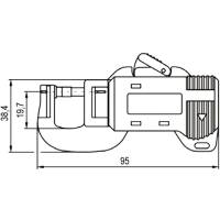 Preview: Digital thickness gauge 565/2, measuring range 0 - 12 mm Preview: Digital thickness gauge 565/2, measuring range 0 - 12 mm