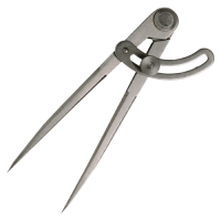 Bogenzirkel mit Nietscharnier Bogenzirkel mit Nietscharnier