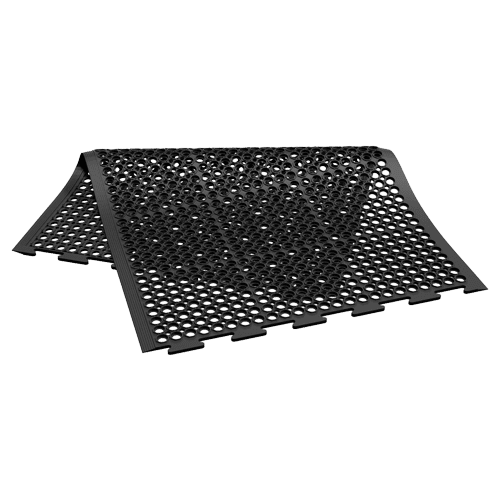 Anti-fatigue mat made of natural rubber, LUCHS