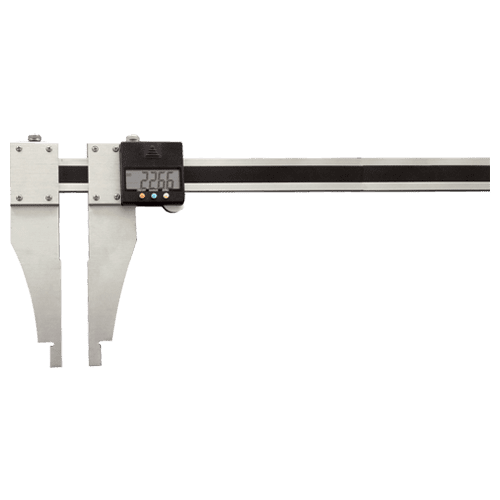 Digital control caliper, made of aluminium, type AZ51/A