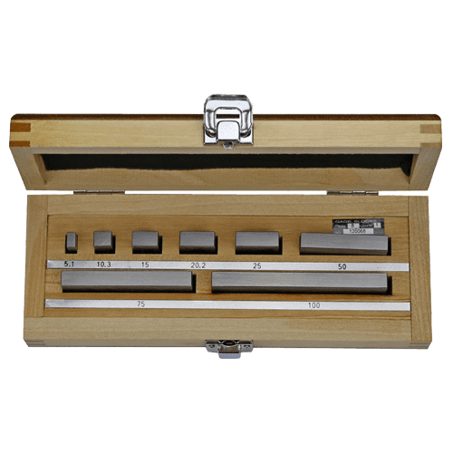 Gauge block set for checking of micrometers to DIN 863