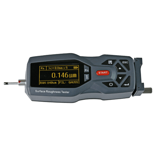 Surface roughness tester with large LCD display, 596