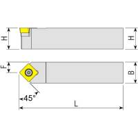Preview: Turning tool holder SSDCN, insert holder Preview: Turning tool holder SSDCN, insert holder