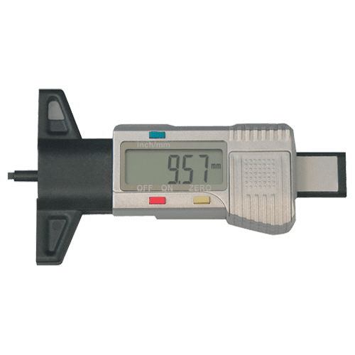 Digital tyre profile gauge made of plastic, type 615/3