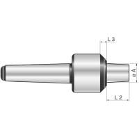 Vorschau: Mitlaufender Zentrierkegel mit Kegelkopf Vorschau: Mitlaufender Zentrierkegel mit Kegelkopf