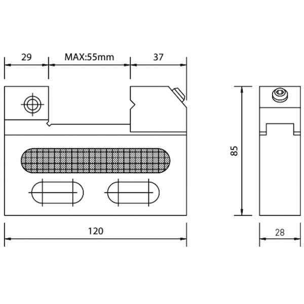 EDM Spannsysteme-Schraubstock SEPS