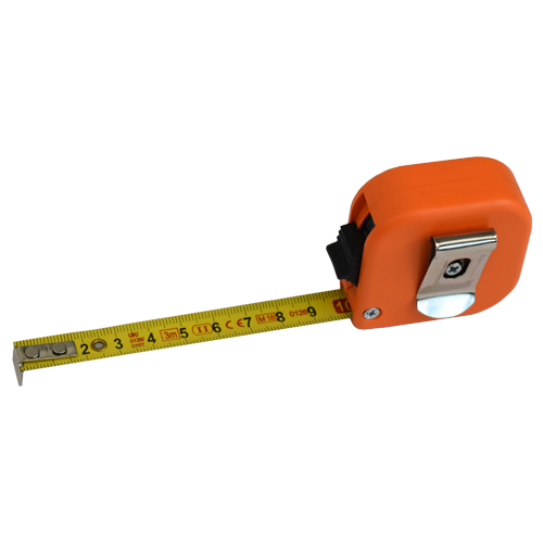 Pocket measuring tape, stamped to EC class II, type 5000